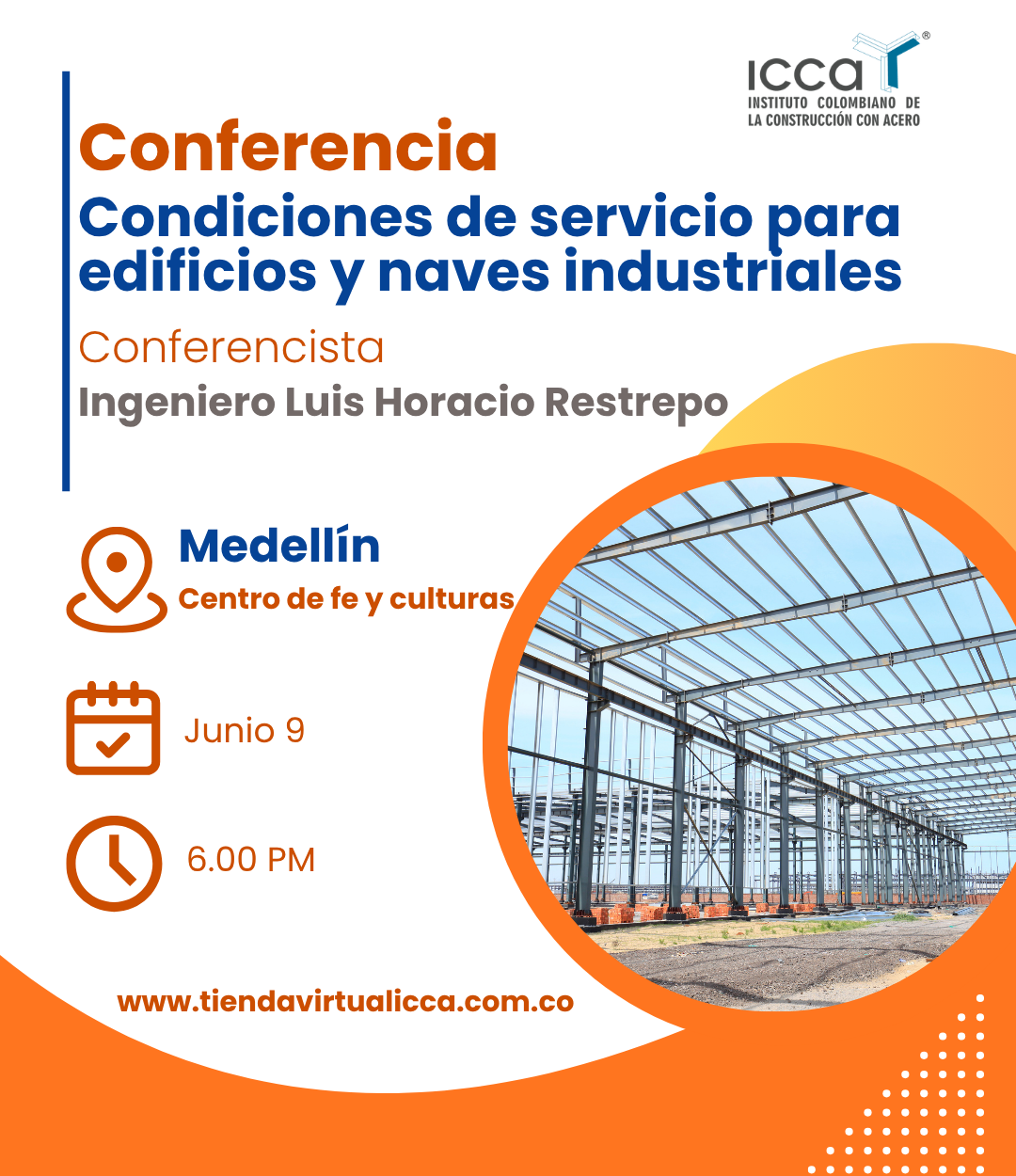 Conferencia: Condiciones de servicio para edificios y naves industriales - Medellín