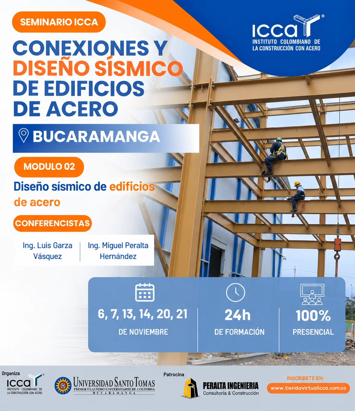 Seminario: Diseño Sísmico de edificios con Acero - Bucaramanga – Módulo 2
