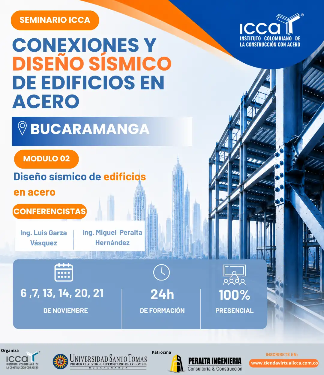 Seminario: Diseño Sísmico de edificios con Acero - Bucaramanga – Módulo 2