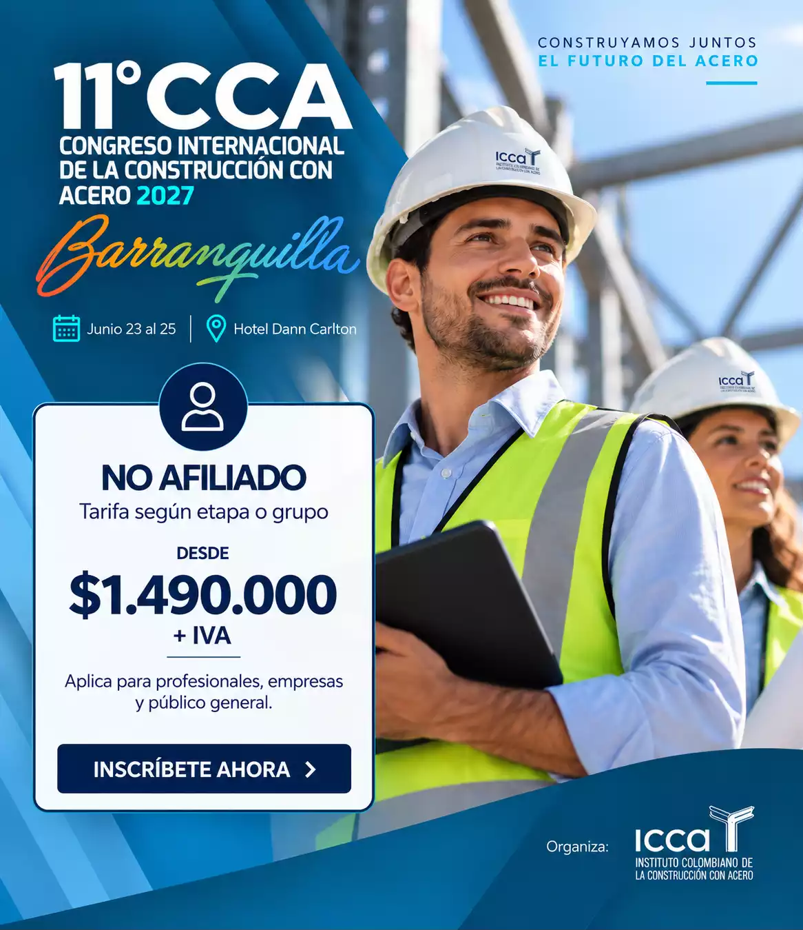 Congreso Acero 2027 - No Afiliado